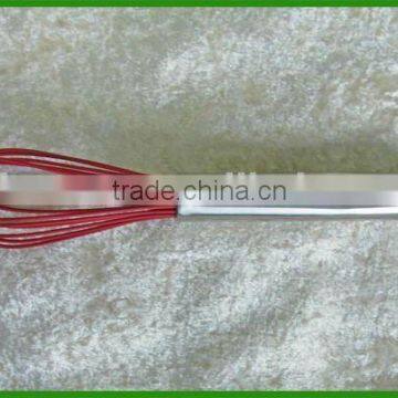 The new design and hot selling silicone kitchen utensil egg beater made in China