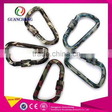 multifunctional bulk aluminum flat carabiner factory wholesale