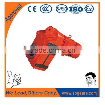 Good Quality Helical Inline Gearbox With Electric Motor photo-4