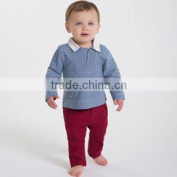 DB910 dave bella 2014 autumn cotton baby tops baby shirts wholesale baby shirts tank top