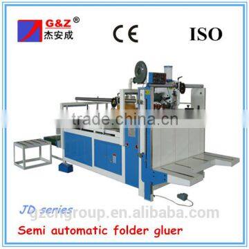 CE corrugated box folding gluing machine