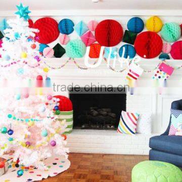 tissue paper garland decorations for christmas birthday party stage decorations party favor tissue tassel garland for baby