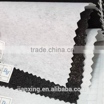 Good price fusible PA double dot adhesive nonwoven interlining