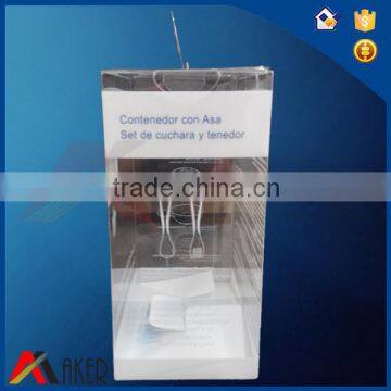 Unique Crease Clear Plastic Pet Gift Box, Plastic Box Packaging photo-2