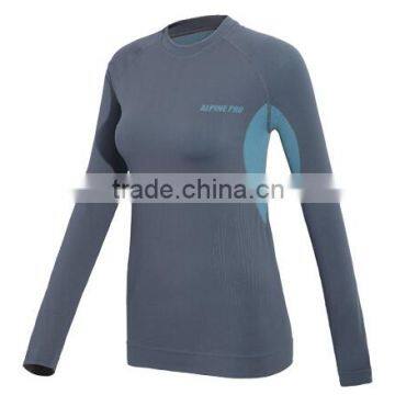 Women's Anti-Odor Bamboo Charcoal Seamless Thermal Underwear, Skiing Base Layer, Dri Fit Seamless Underwear for Women photo-1