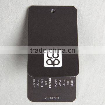 Paper Hangtag With Size for Driving Overcoat photo-2
