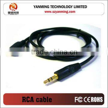 Hot Selling High Quality 3.5mm Audio AUX Extension Cord Cable Extension