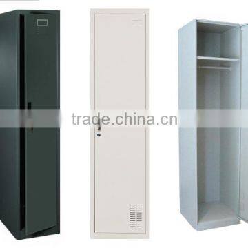 CKD Packing quality good price single steel wardrobe