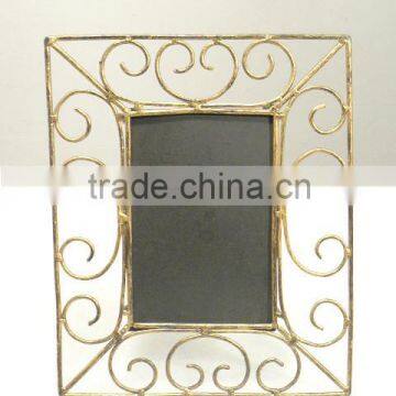 Iron wire handicraft photo frame , metal photo frame