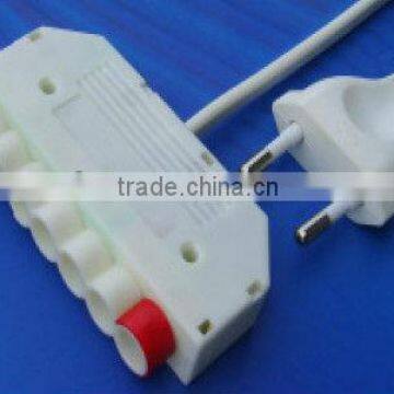 Widely Used High Voltage 250V/2.5A 2 pole high voltage power socket for LED luminaires