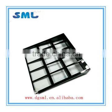 High quality plastic cosmetics display shelf injection molding/injection mould