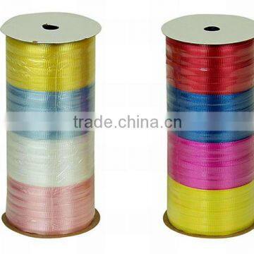 HOT SALE! 4 Lanes Multi Color Crimp Solid Poly Curling Present Wrapping Ribbon