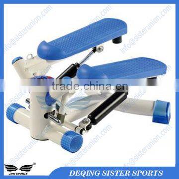 Body Fitness Deluxe Mini Stepper With Upper Body Cords Exercise Steppers
