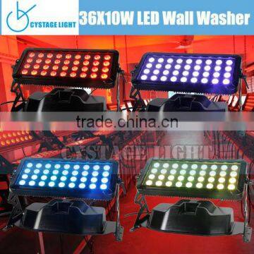 High Power 36x10W 4in1 RGBW IP65 Outdoor LED Wall Washer