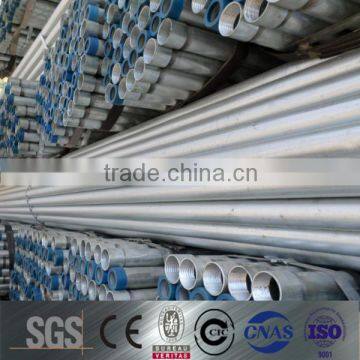 Galvanized Steel Pipe Threaded on Both Ends
