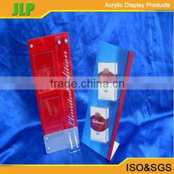 customized acrylic cigarettes display shelf manufacturer,acrylic waterproof cigarette case