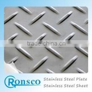 stainless steel checkered plate with tear drop checkered steel plate