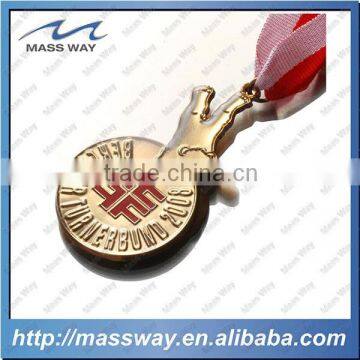Wholesale 3D Custom Logo Zinc Alloy Square Gold Sport Medal photo-4