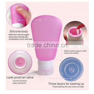 china manufacturer silicone perfume bottle/tube