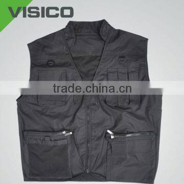 2013 high quality fashion photographer vest