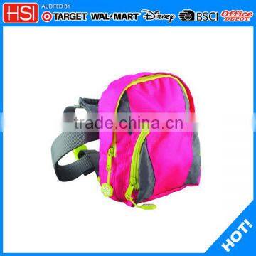 wholesale child 2016 new products pink color school bag for girl