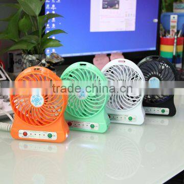 Hot Selling in Summer Usb 18650 Battery Fan photo-3