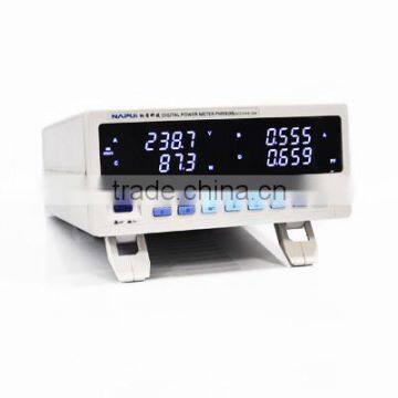 High Precision 0.5 DC power meter Single Phase power Analyzer Support data locking Measured value is TRMS