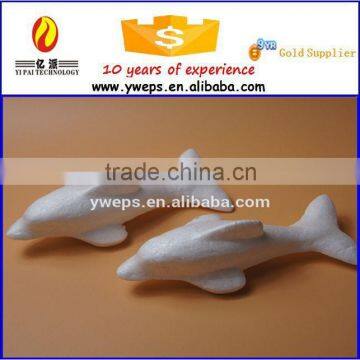 Polystyrene foam animal model / dolphin model