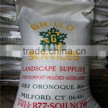 BOPP lamination woven bag 50kg grass seed woven bag 25kg