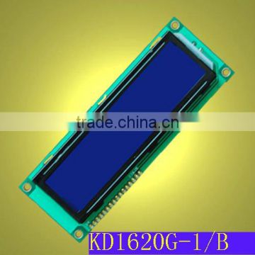 16x2 character blue LCD module