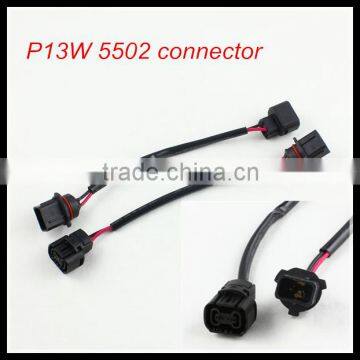 Wholesale Car Accessory P13w Xenon Hid Kit Harness Cable 12v 35w 55w P13w 5502 Connector Harness