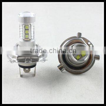 h4 80w high power led bulb car auto drl projector driving fog light headlight xenon lamp white 12v