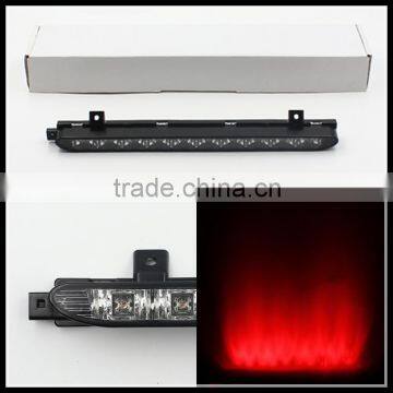 Clear Lens Red strobe 10 LED High Mount Third 3rd Brake Light For MINI Cooper R56 R57 R58 R60 OEM tail led brake light lamp