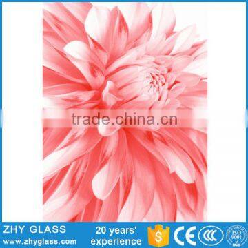 China Manufacture Tempered Printing Sheet Glass 1mm Thick