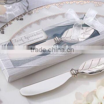 Wedding Favors Chrome Leaf Spreader