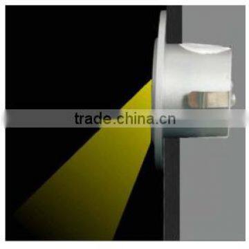 2016 Round Sand Blasted Glass Surface Mounted Outdoor Led Stair Wall Light photo-4