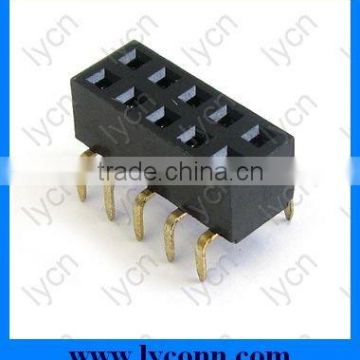 2.54 dual row female connector