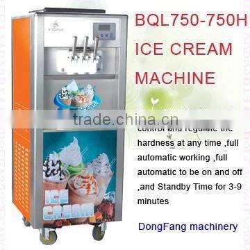 icecream machine processing machinery BingZhiLe750-750H ice cream machine