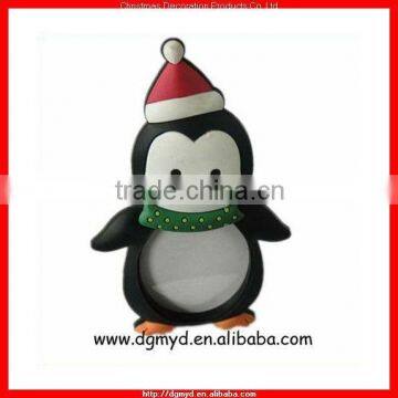 Little Penguin soft PVC photo frame for Christmas 2014 (MYD-PF1417)