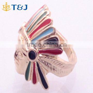 >>>New Design Hot Sale Geometry Rings Jewelry Gift For Women Fashion Personality Punk Indian Gold Knuckle Ring/