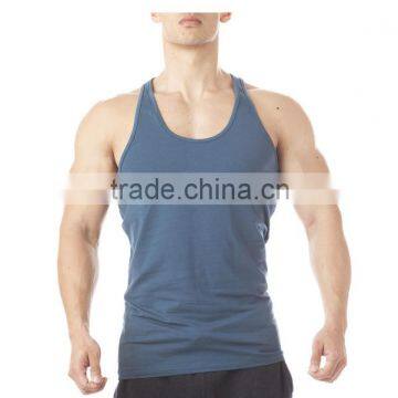 Wholesale mens gym clothing bodybuilding tank top cotton vest