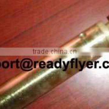 Mobile garbage bin hollow axle