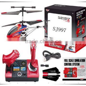 HOT!!!! 2014 Made in China 3.5 channel 2.4G rc toys RC helicopter machine with gyroscope from Shantou chenghai toys factory