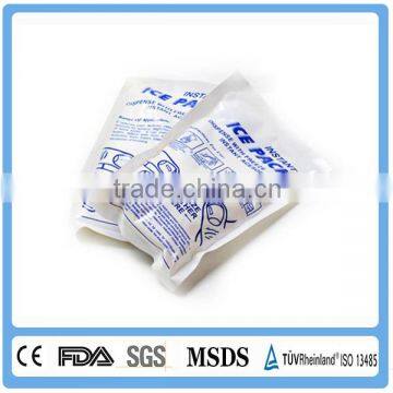 Disposable instant ice pack