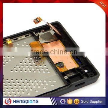 Brand New High Quality Lcd Touch Screen Digitizer Assembly & Front Frame Replacement for SONY M35H photo-5