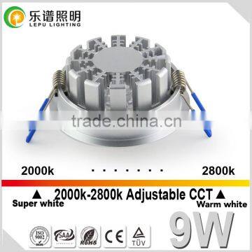 Sunset Dimmable High Cri88 2000k to 2800k Warm White Ultra Thin Led Downlight Direct sz Manufacture Price photo-3