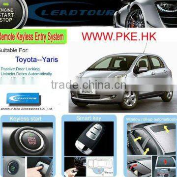 Auto Smart Start System Passive Keyless Entry PKE Remote Start Push Button Start Car for Toyota Yaris