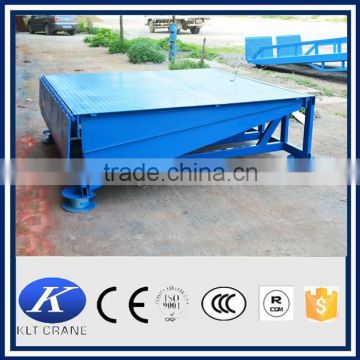 10T stationary hydraulic loading ramp