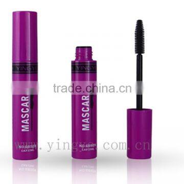 Round Colored Thick Brush Head Waterproof Hair Mascara Tube
