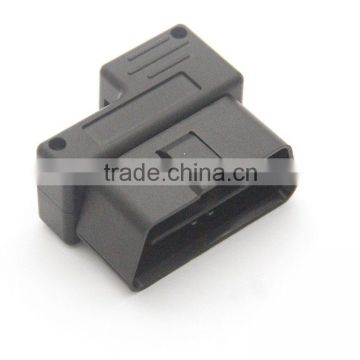 obd case and plug for diagnostic plastic housing obd2 enclosure facotry whole sales